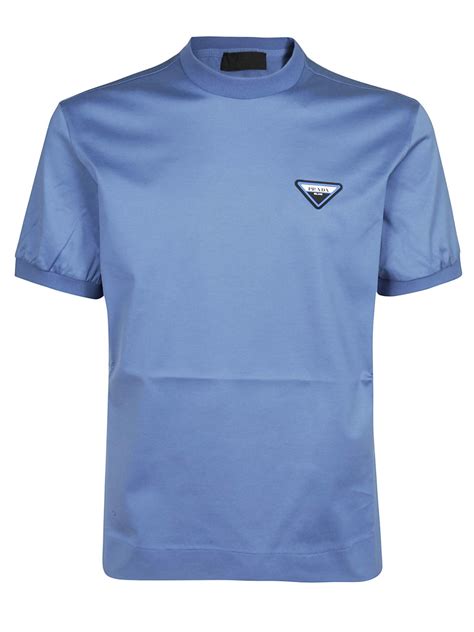 prada blue tshirt|prada t shirt prices.